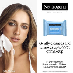Neutrogena Makeup Remover Cleansing Facial Towelettes - 21 ct: Alcohol-Free, Suitable for All Skin Types