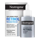 Neutrogena Rapid Wrinkle Repair Retinol Renewal Serum - 1 fl oz: For Mature Skin, Face & Neck Use, Contains Retinol, Unscented
