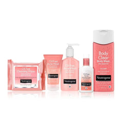 Neutrogena Oil Free Pink Grapefruit Acne Face Wash with Vitamin C for Breakouts - 6.7 fl oz: Noncomedogenic, Paraben-Free, Sulfate-Free, For Normal