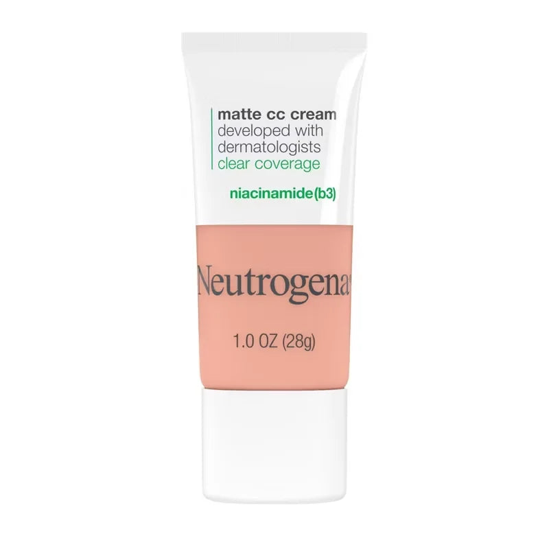 Neutrogena Clear Coverage Foundation - Apricot 3.5 - 1oz: Liquid, Skin Tone Improvement, Face Application