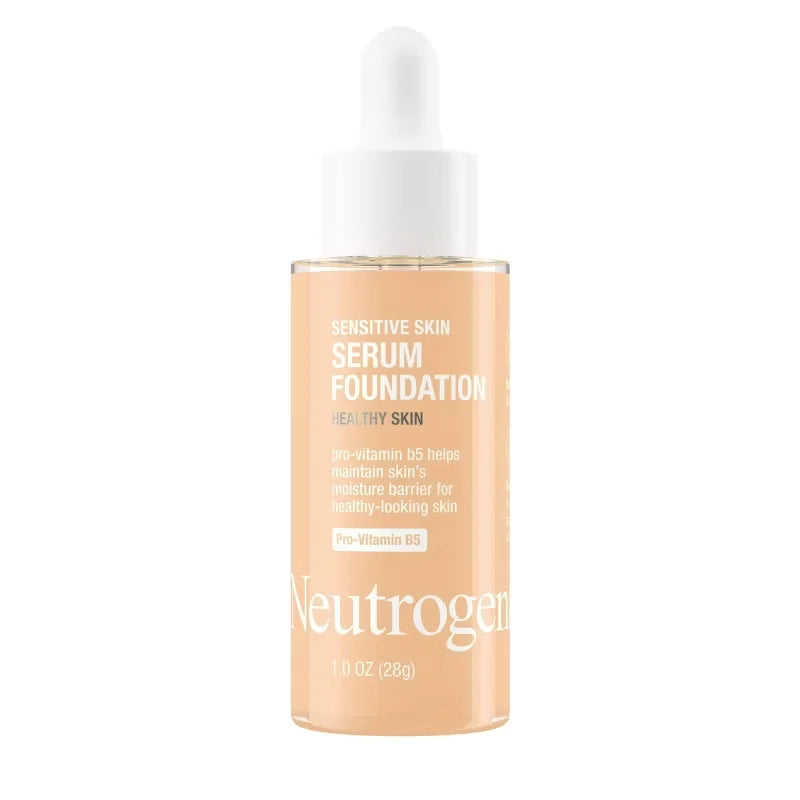 Neutrogena Healthy Skin Sensitive Skin Serum Foundation with Color Correcting, Pore Minimizing & Buildable Coverage - 01 Light/Medium