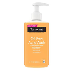 Neutrogena Oil-Free Salicylic Acid Acne Fighting Face Wash - 9.1oz: Hypoallergenic, Liquid, For Normal, Oily, Combination Skin
