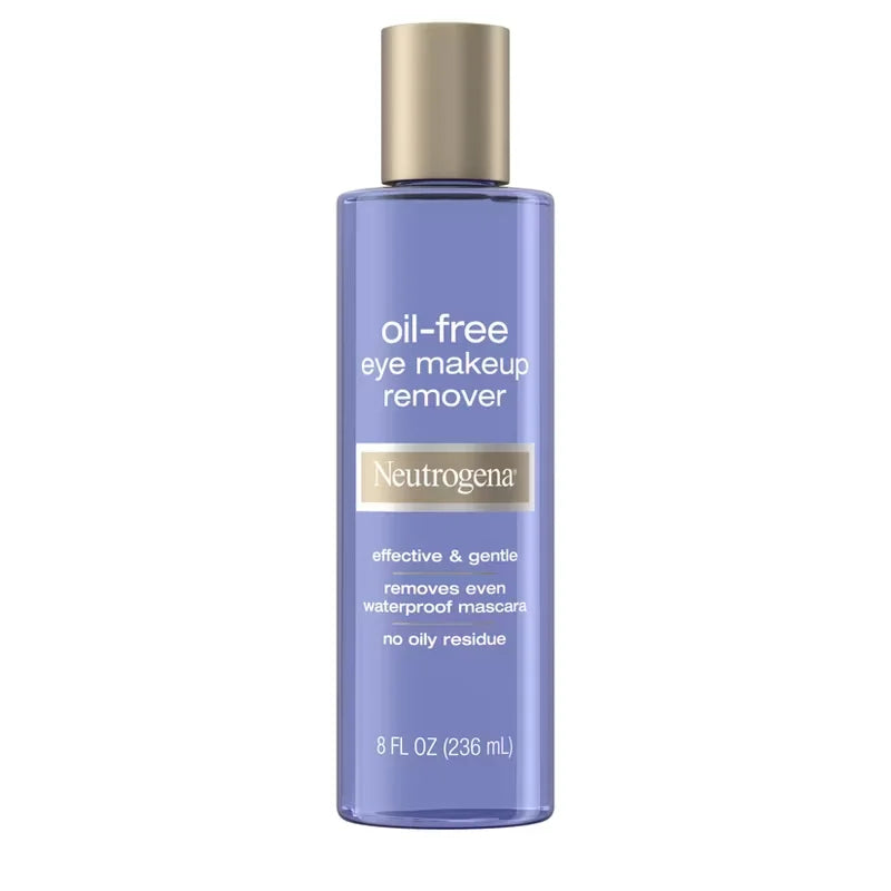 Neutrogena Gentle Oil-Free Eye Makeup Remover & Cleanser for Sensitive Eyes - 8 fl oz: Paraben-Free, Sulfate-Free, Alcohol-Free