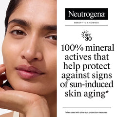 Neutrogena Mineral UV Tint Face Liquid Light Sunscreen - SPF 30 - 1.1oz: Paraben-Free, Oxybenzone-Free, Contains Vitamin E