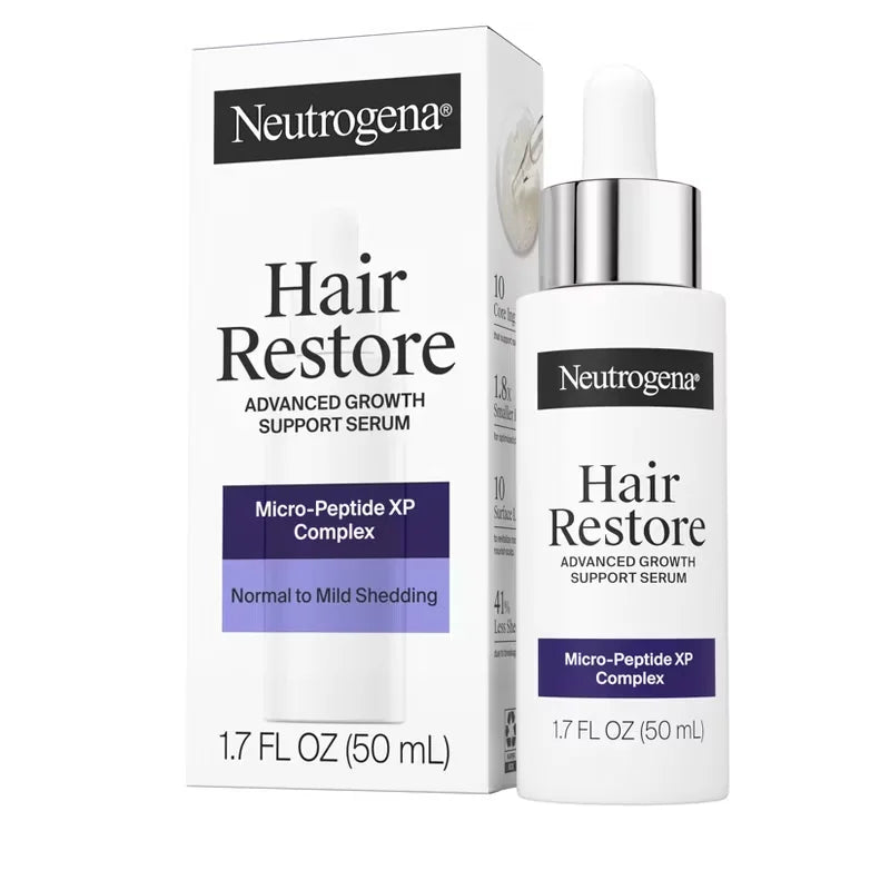 Neutrogena Restore Advanced Growth Support Hair Serum - 1.7 fl. oz: Damage Repair, For All Hair Types, Liquid Form