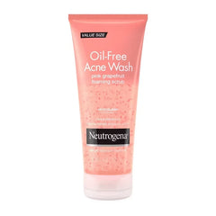 Neutrogena Oil Free Pink Grapefruit Acne Face Wash with Vitamin C for Breakouts - 6.7 fl oz: Noncomedogenic, Paraben-Free, Sulfate-Free, For Normal